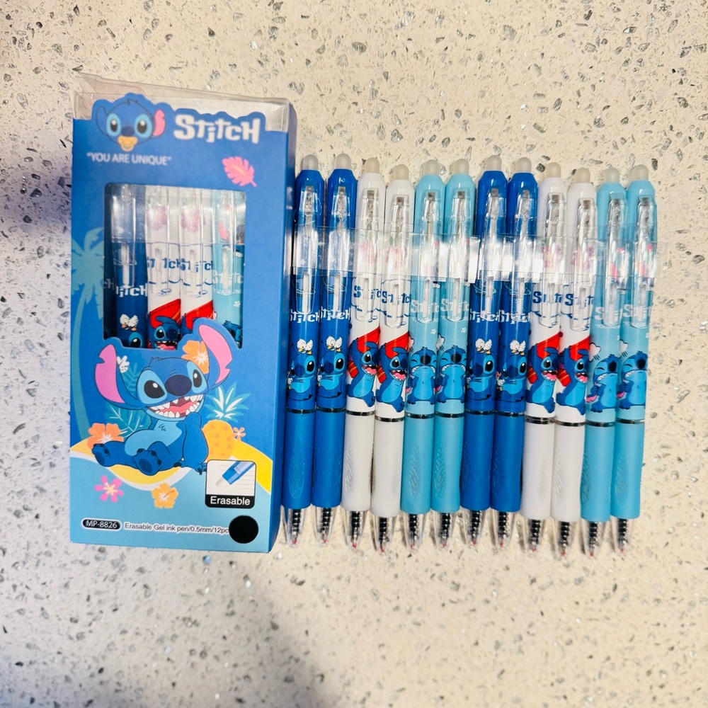 Stitch Pens Set 12 erasable